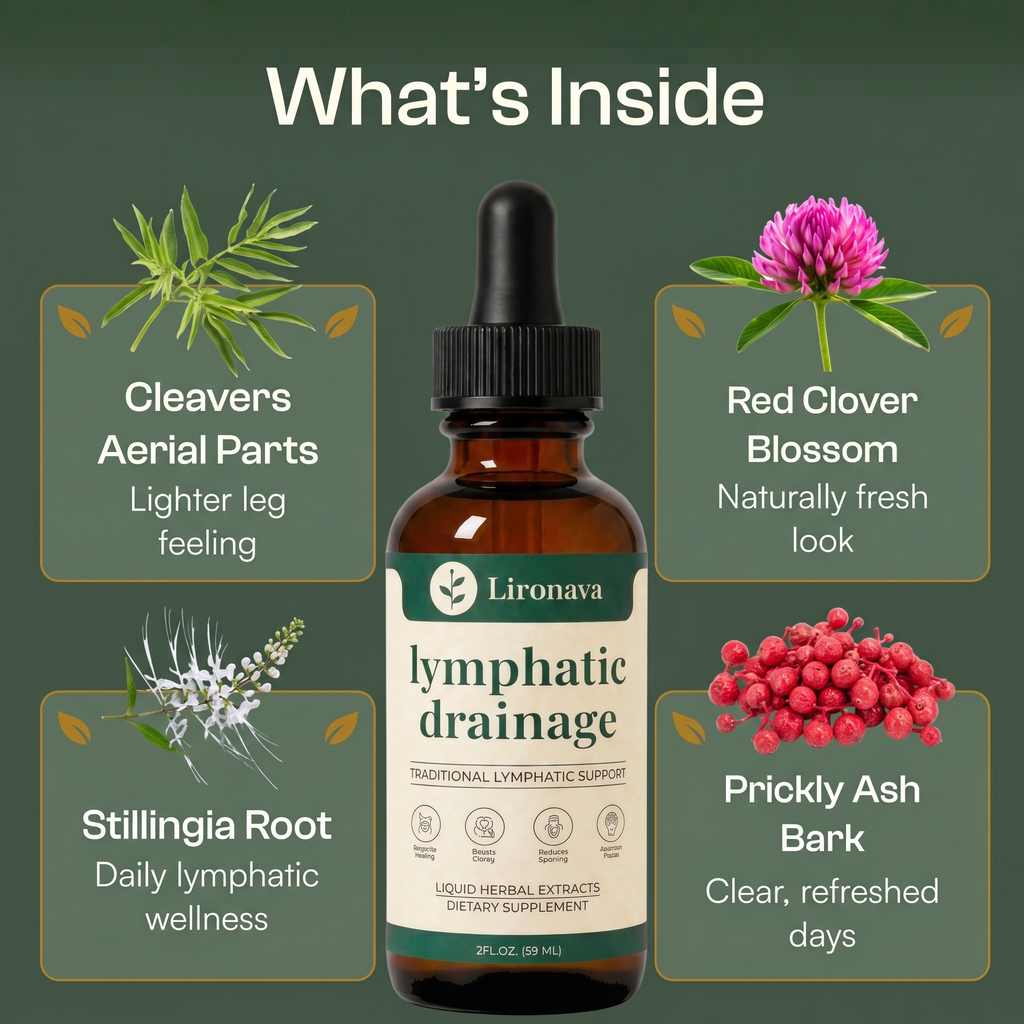 Lironava® Lymphatic Drainage Drops